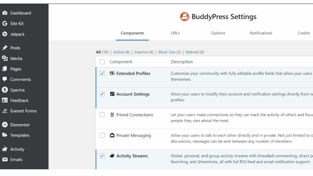 BuddyPress Plugin with Your Intranet